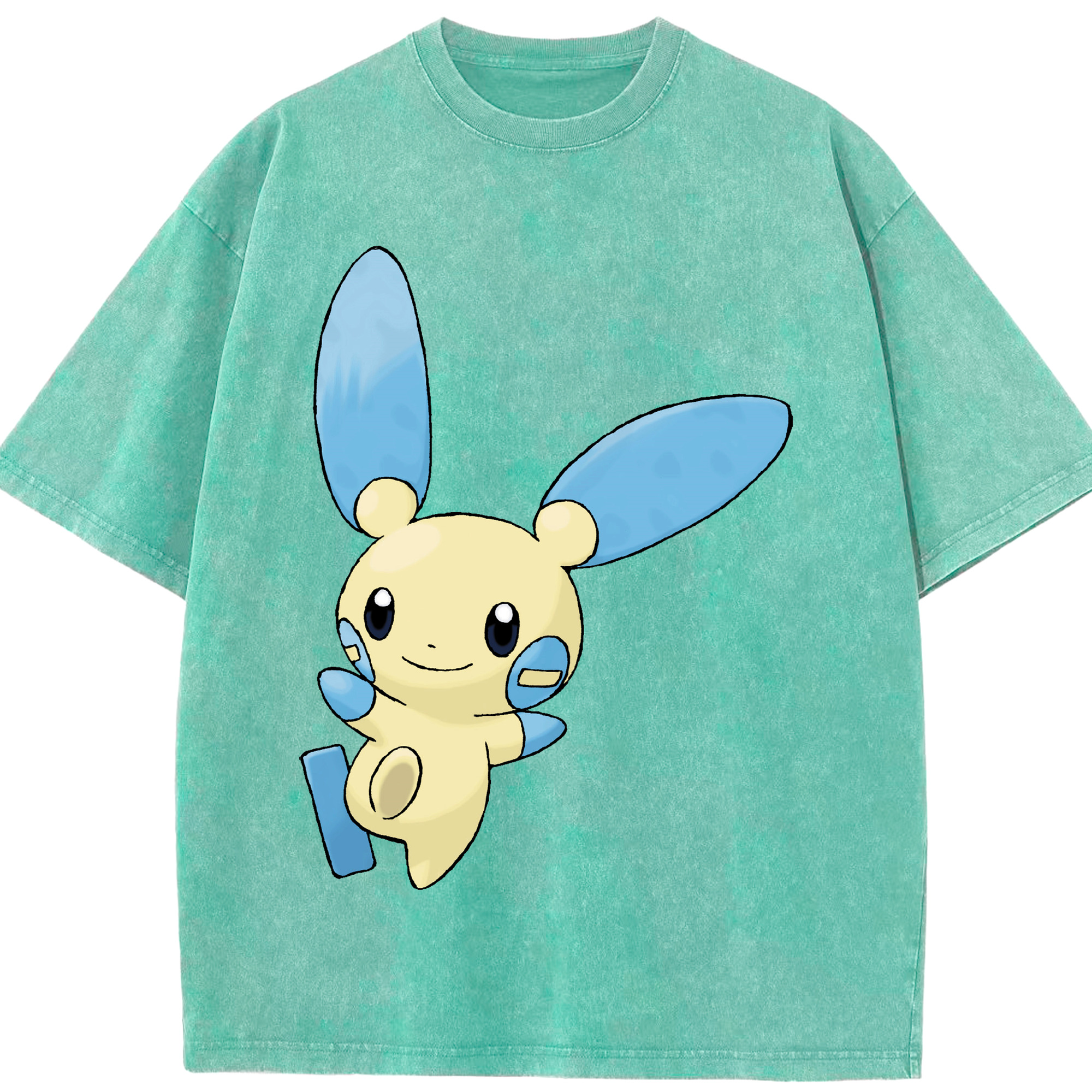 （画像用） ポケットモンスター Pokémon 綿100% ヴィンテージ風 半袖Tシャツ（フロントプリント）
